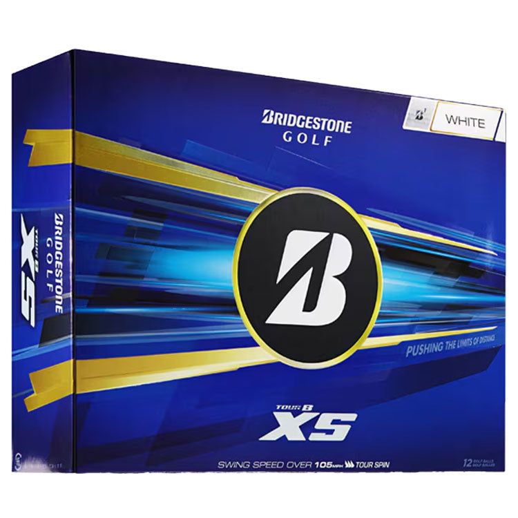 Bridgestone Tour B XS White Golf Balls (12 Balls)