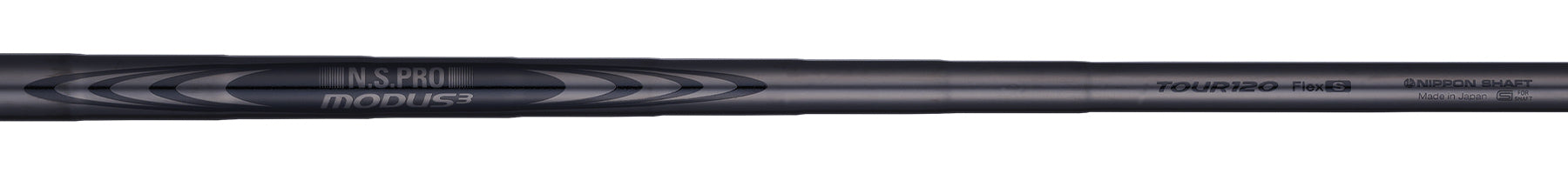 N.S.PRO MODUS3 TOUR 120 Stiff Luxury Black Shafts 4-PW
